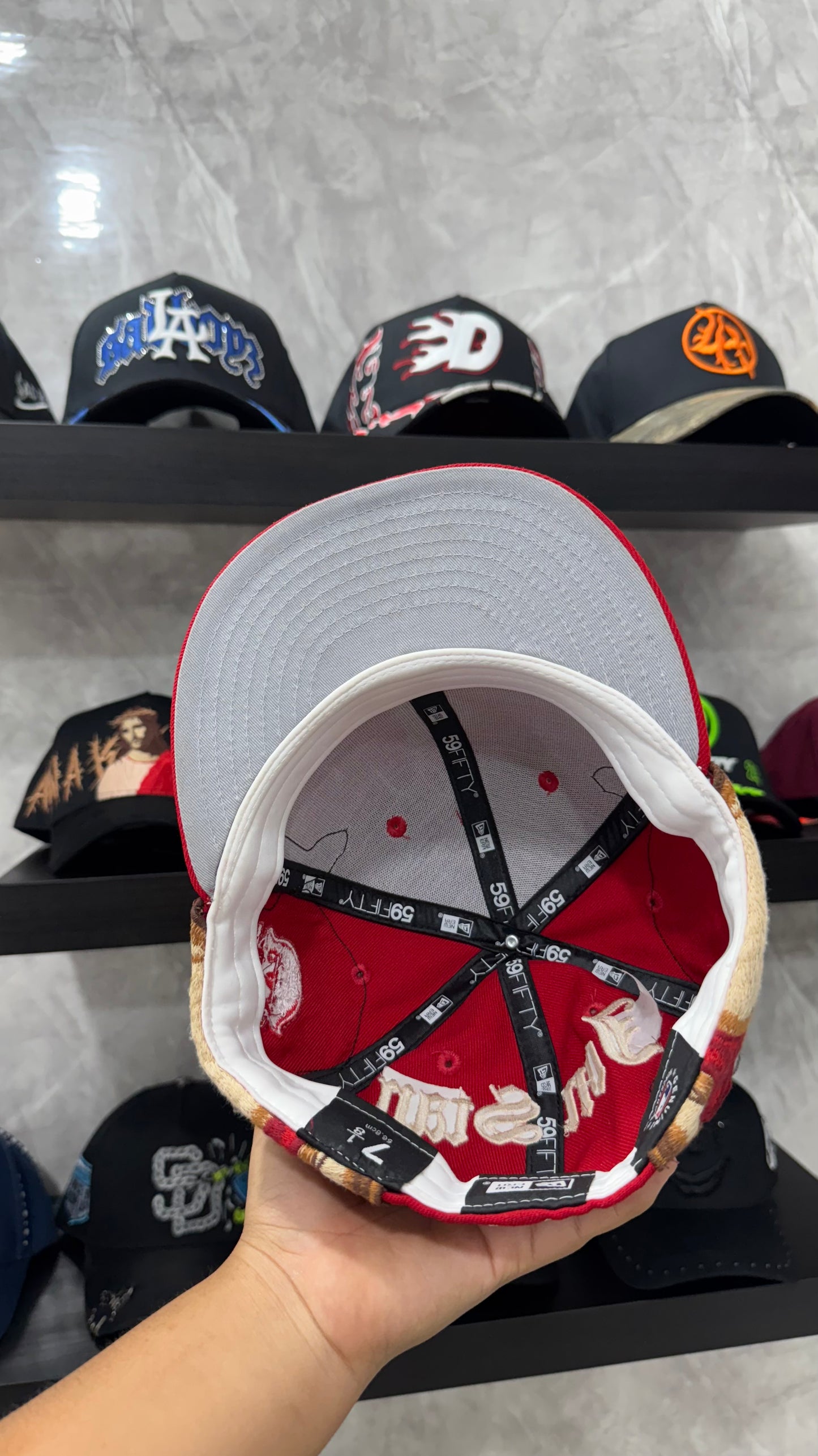 JON STAN X NEW ERA “P” 7 1/8