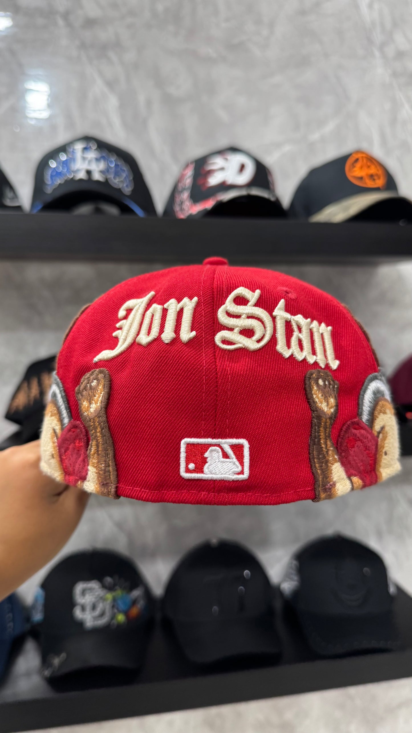 JON STAN X NEW ERA “P” 7 1/8