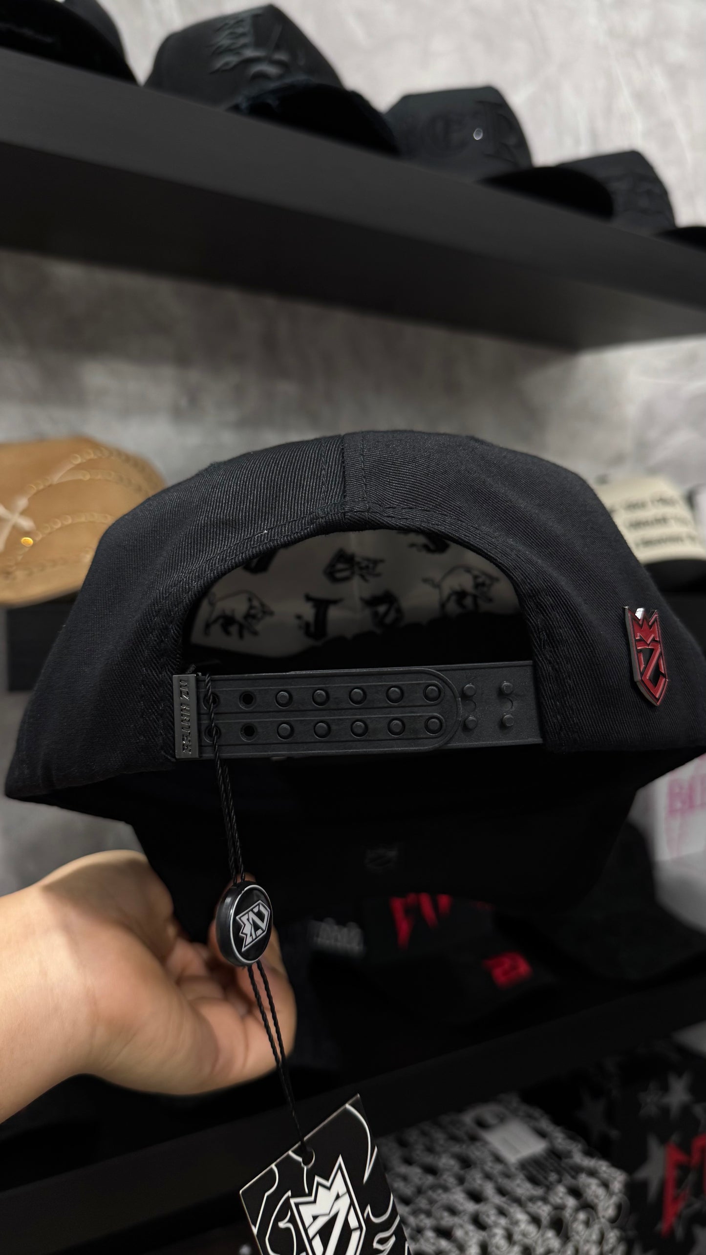 MZ HATS “TJ TOROS CRYSTALS”