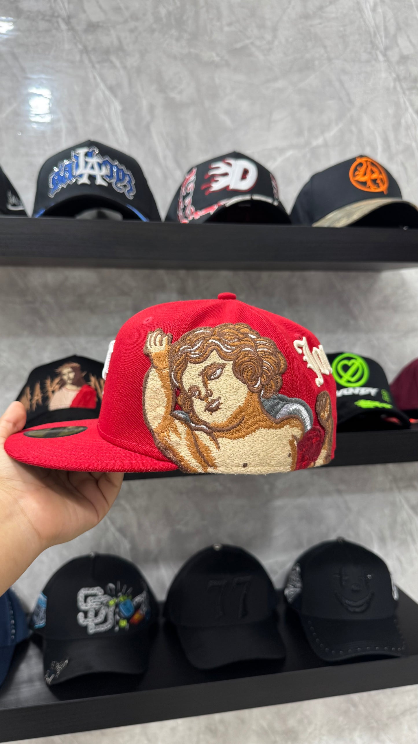 JON STAN X NEW ERA “P” 7 1/8