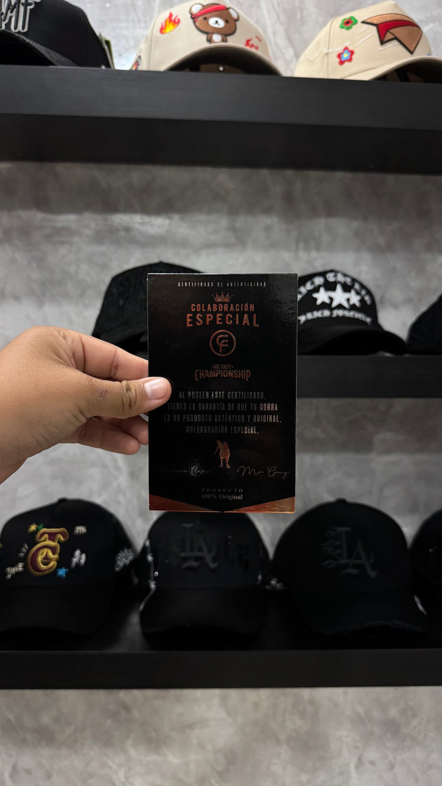 FLORENCE CAPS x MR GREY “CHAMPIONSHIP”