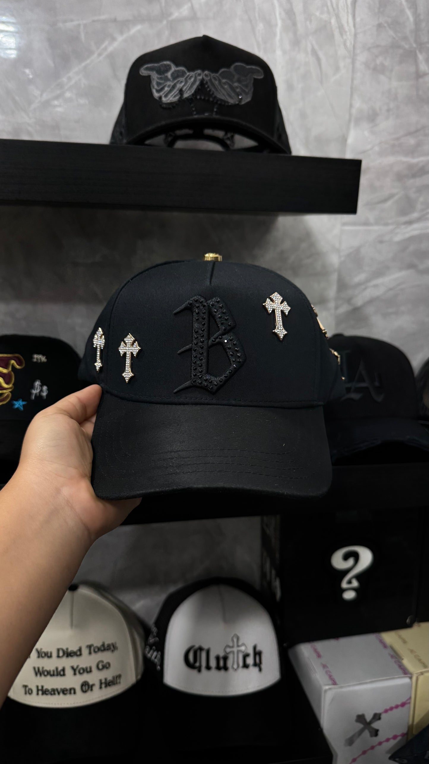 BARBAS HATS “CHROME ORO 24K” 153/1000 DE USO FULL SET