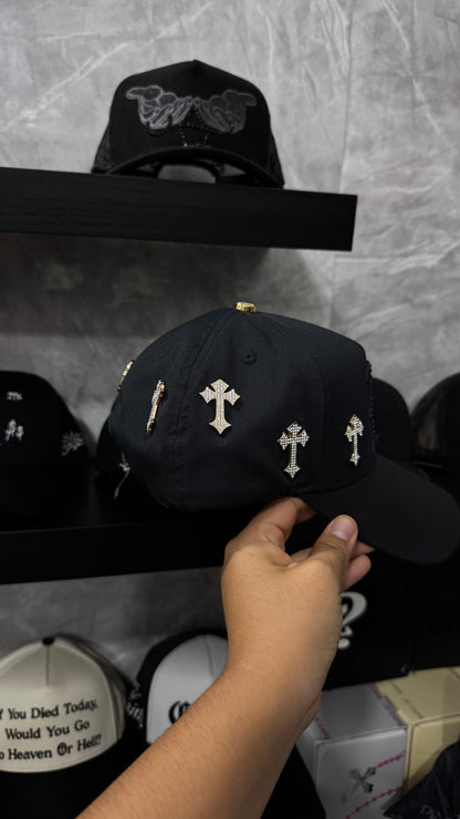 BARBAS HATS “CHROME ORO 24K” 153/1000 DE USO FULL SET