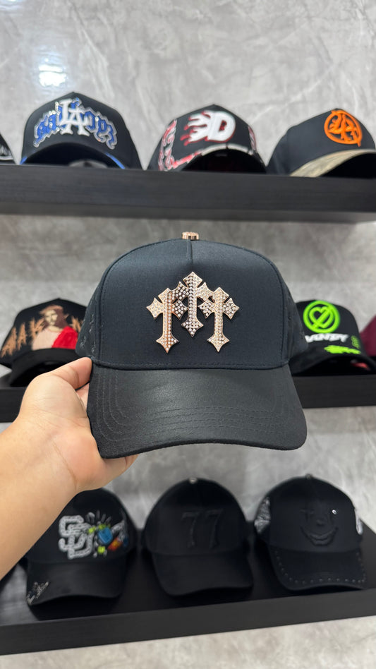 BARBAS HATS “CHROME ORO ROSA 24K”