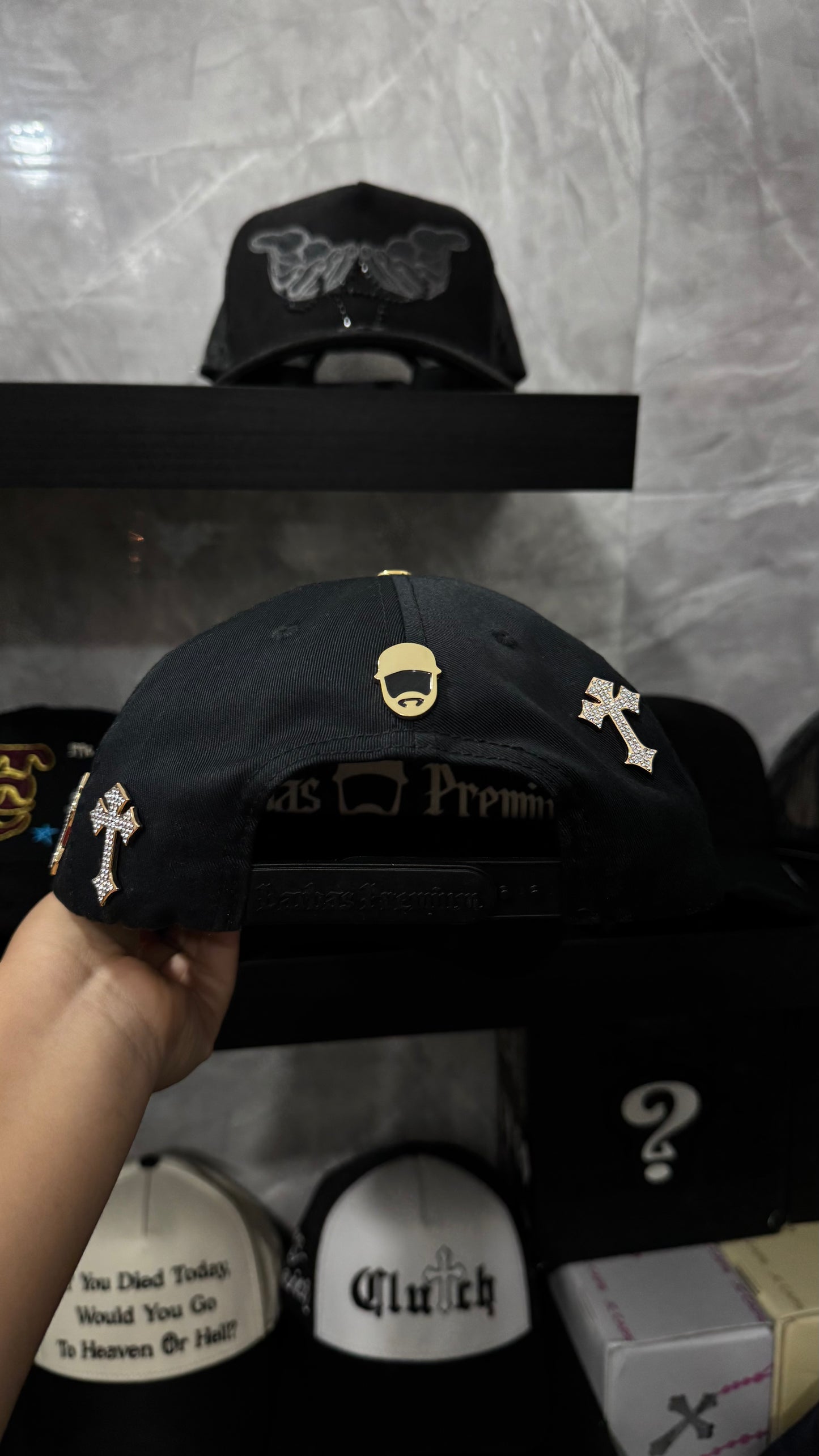 BARBAS HATS “CHROME ORO 24K” 153/1000 DE USO FULL SET