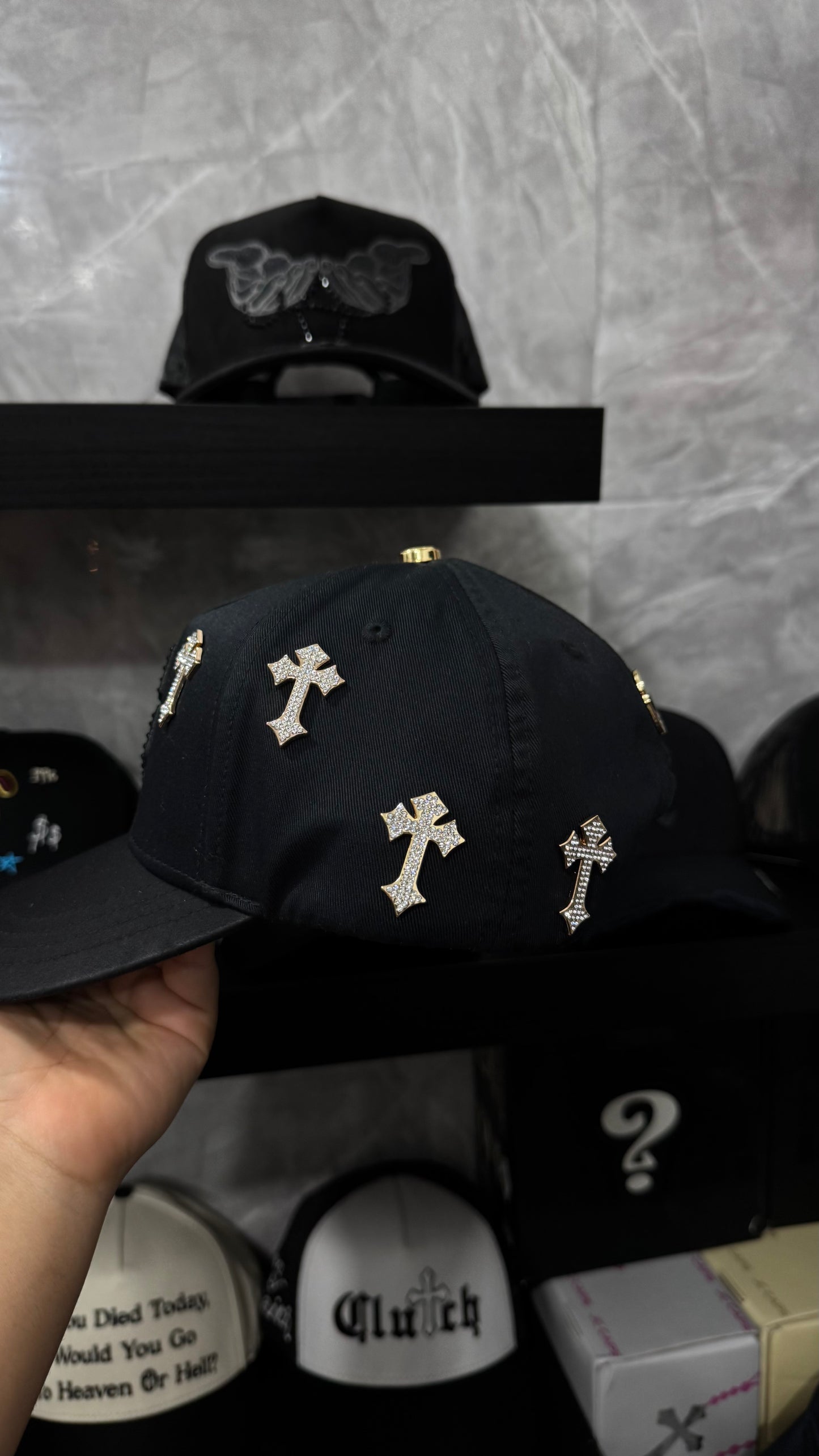 BARBAS HATS “CHROME ORO 24K” 153/1000 DE USO FULL SET