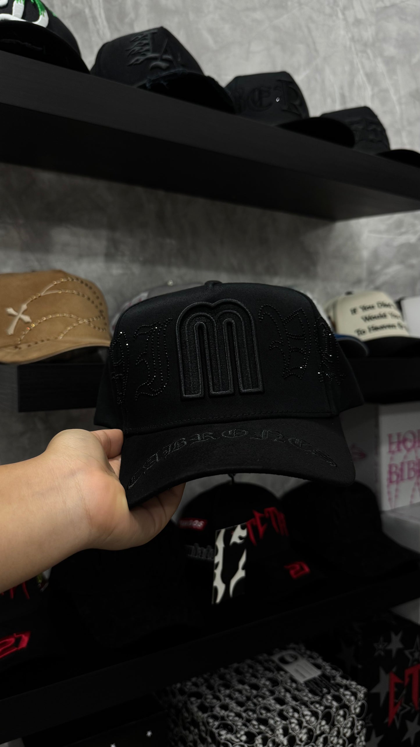 MZ HATS “VMC TOTAL BLACK”